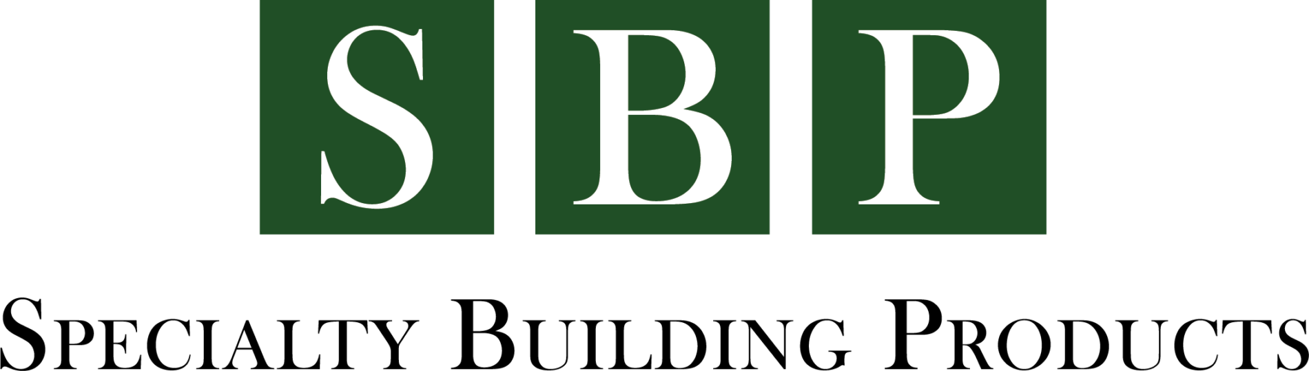 Specialty Building Products Logo